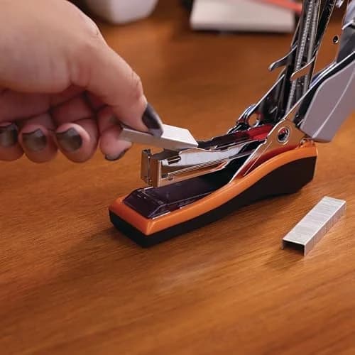 Compact 40‑Sheet Stapler with Jam‑Free Soft‑Grip Design